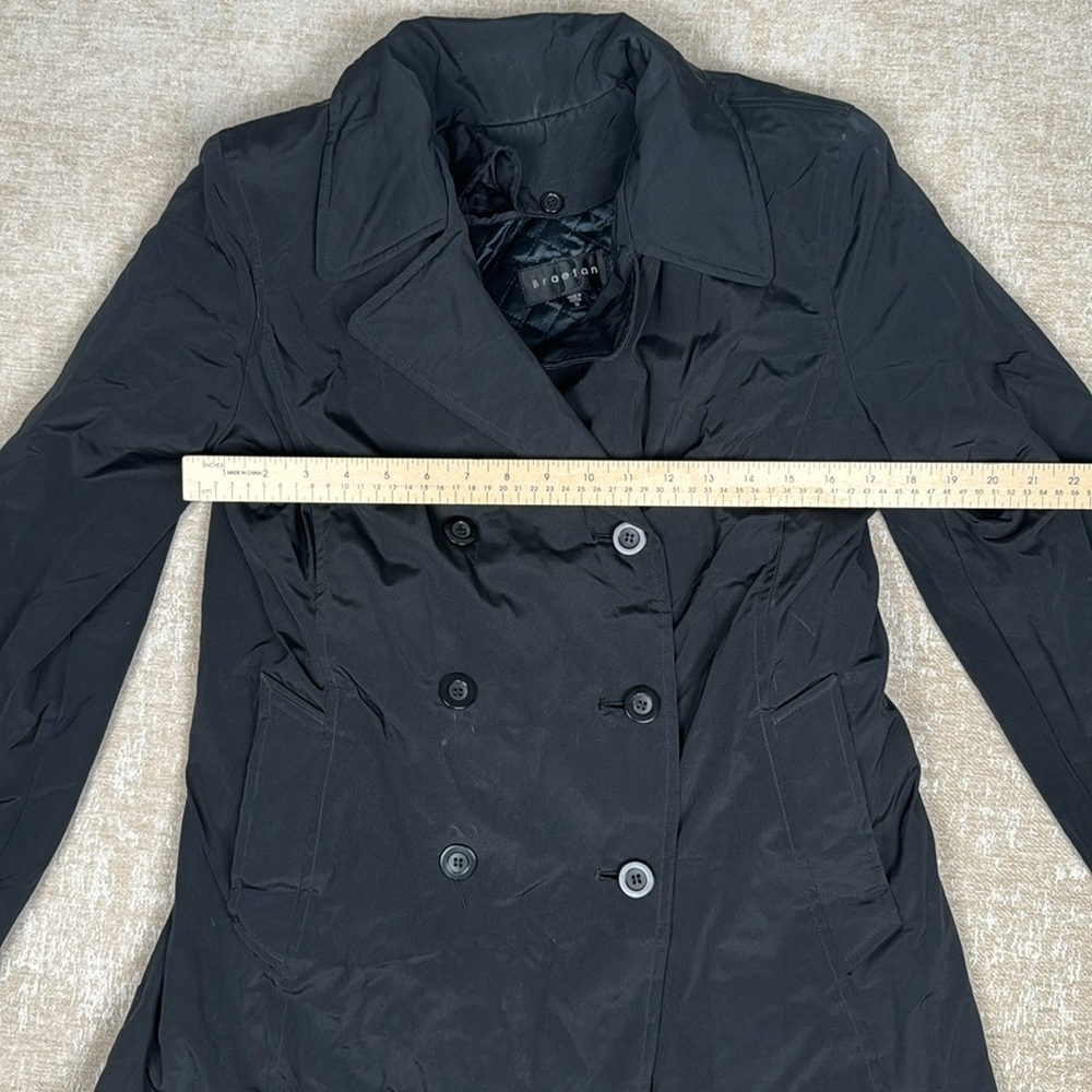 Women's Braetan Wool Blend Black Dress Coat Size S - Picture 2 of 8